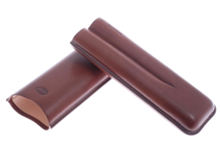 Чехол Jemar на 2 сигары (диаметром до 28 мм), натуральная кожа