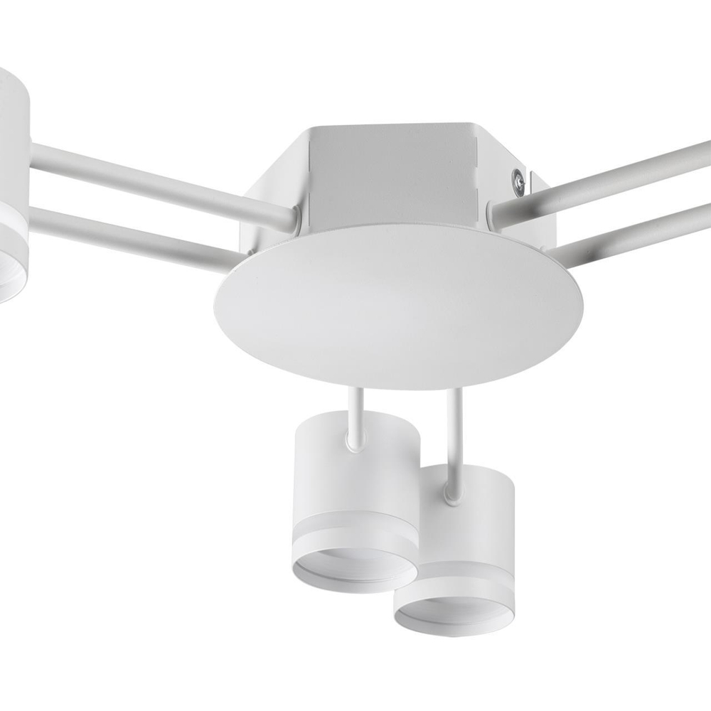 8235/6C COMFI LN25 200 белый, металл Люстра потолочная LED GX53 6*12W 220V GARETA