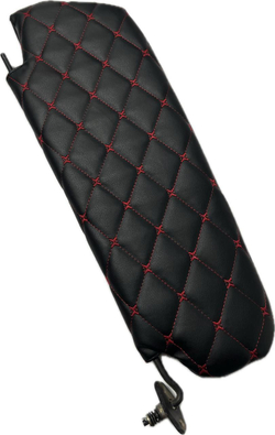 Чехлы на козырьки Волга 3110, 31105(красная нить Бабочка)