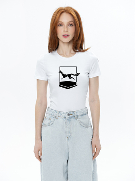 Футболка женская «Монохромная классика»