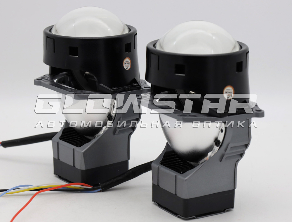 Билед модули Aozoom K7 Dragon Knight (4 поколение) 2025 3.0 дюйма, 2 чипа, 5500K, 12V, 55W/82W, крепление 3R (комплект, 2шт)