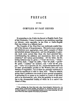 A Pronouncing Gaelic Dictionary. To Which Is Prefixed A Concise But Most Comprehensive Gaelic Grammar | MacAlpine Neil