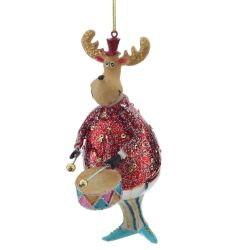 GAEM Украшение новогоднее "Олень", L8 W5 H14 см