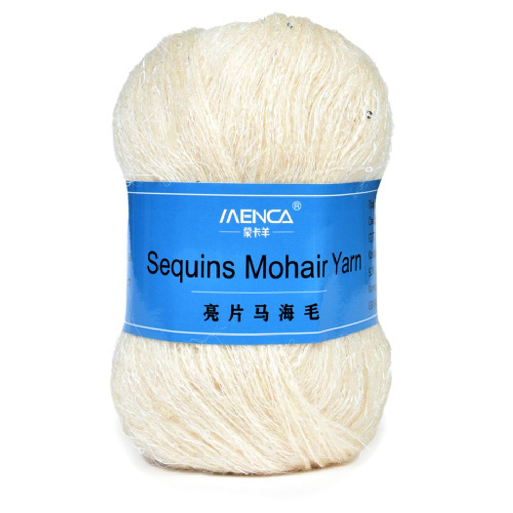 Пряжа Menca Sequins Mohair Yarn (03)