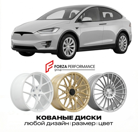 КОВАНЫЕ ДИСКИ для Tesla Model X I 2015-2021 Тесла
