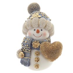 GAEM Фигурка декоративная "Снеговик", L6,5 W6,5 H11 см, 2в.