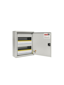 Щит ЩРН-24 (з) пласт. замок EKF mb21-24n