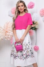 Платье "Кэри" (фуксия) П5783 LT Collection (Акция)
