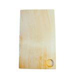 Деревянная разделочная доска, доска для суши Art of Siberia из цельного куска дерева Сибирский Кедр. RD2