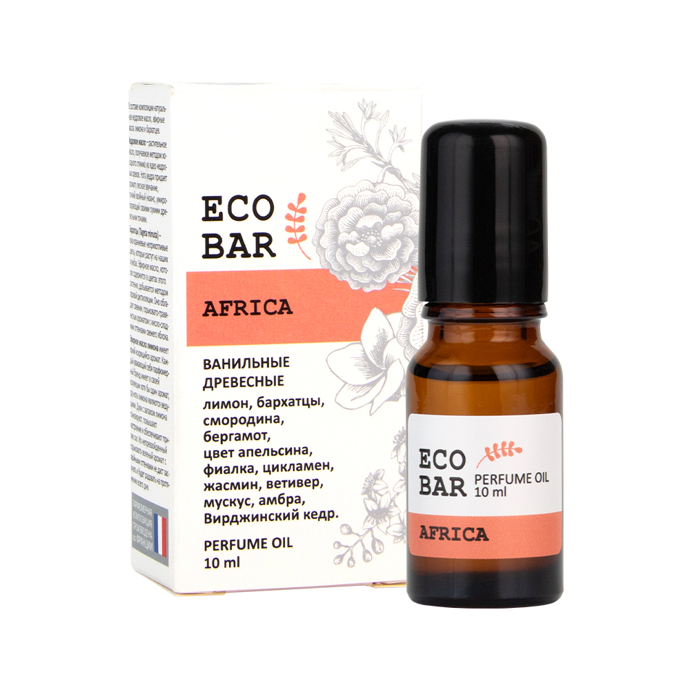 Парфюмерное масло Eco Bar "Africa", 10 мл