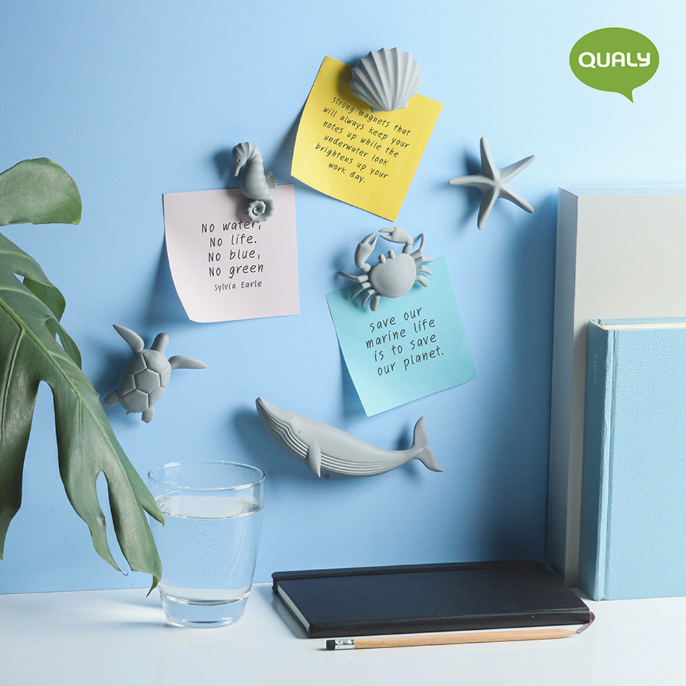 Магнит Qualy Blue Whale