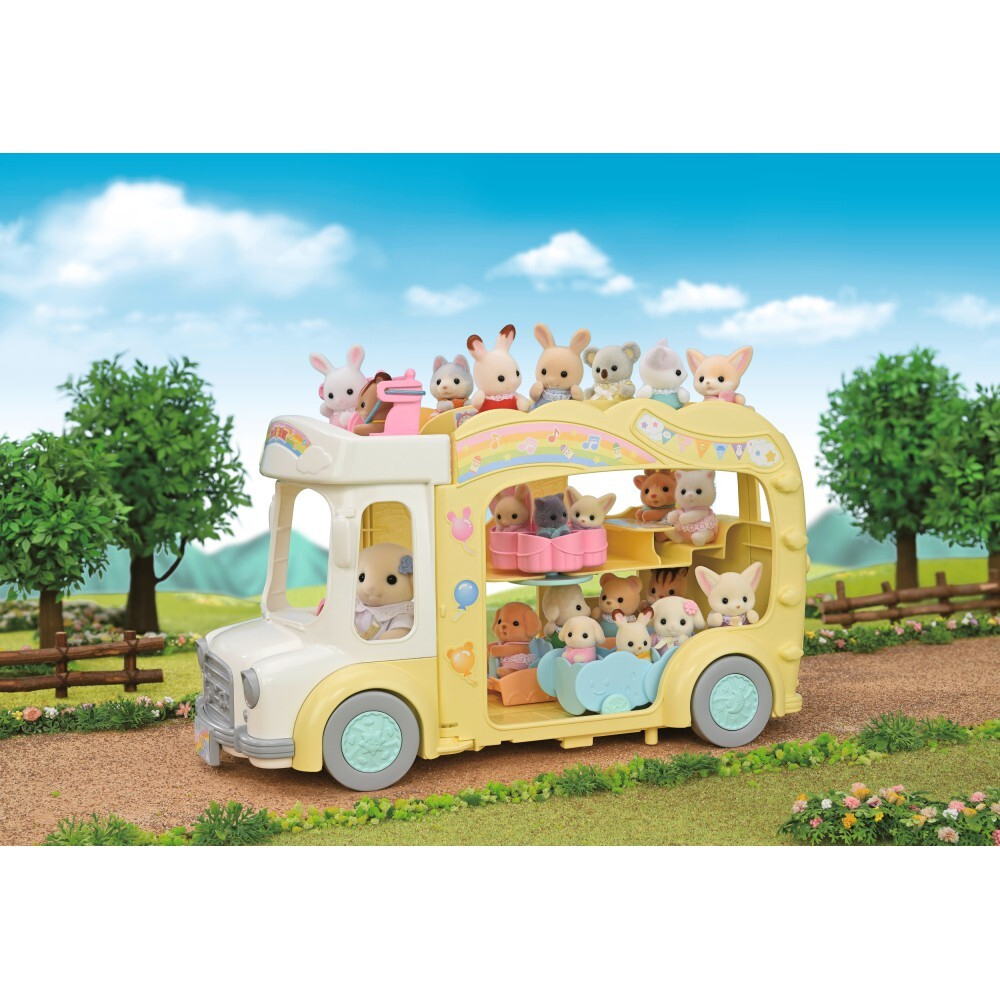 Sylvanian Families - Разноцветный автобус для дошкольников 5744 / артикул   5744  / GTIN 5054131057445