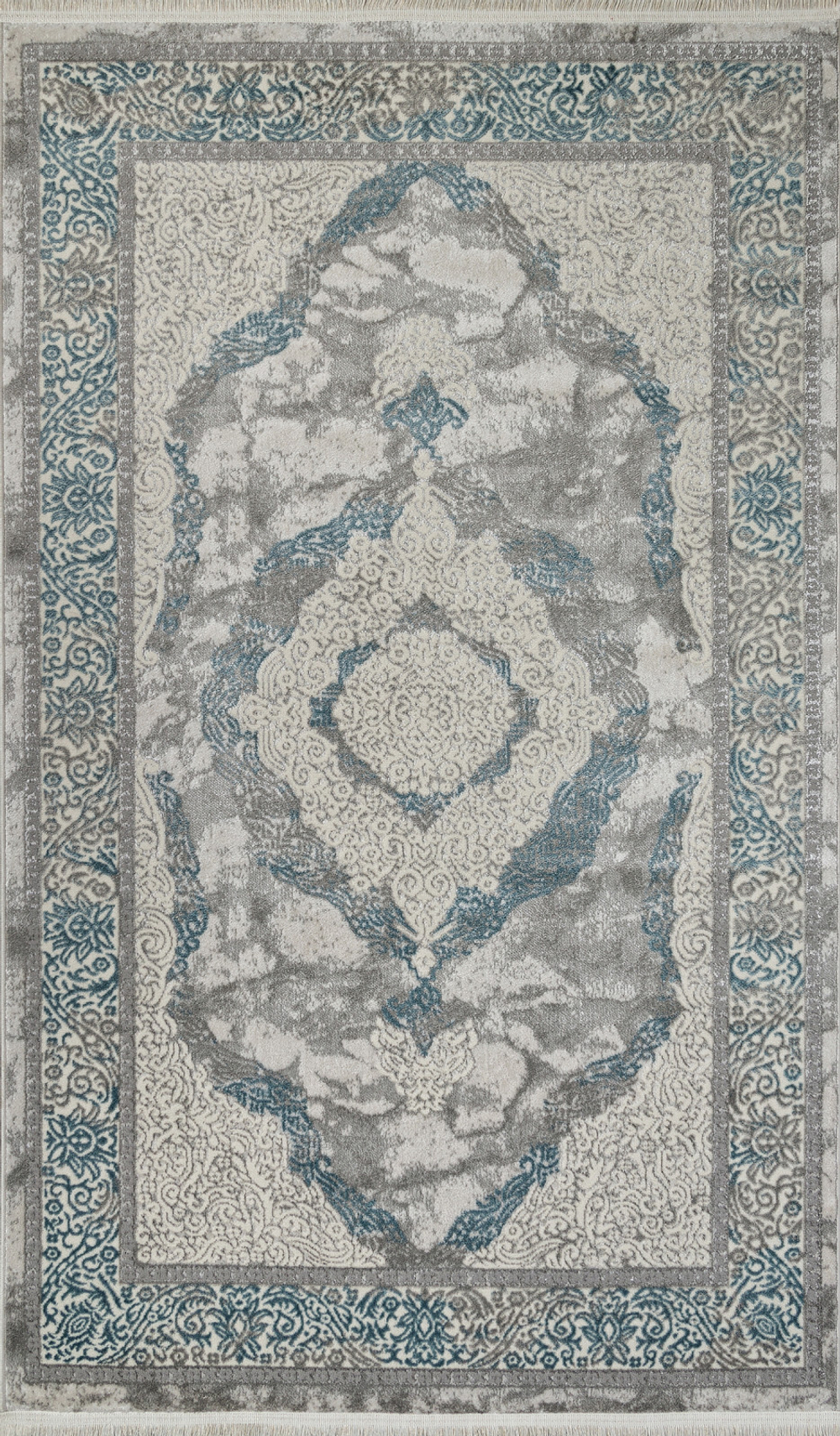 Ковер 26491B - CREAM / GRY - Прямоугольник - коллекция MARMARIS размер 145*300 см