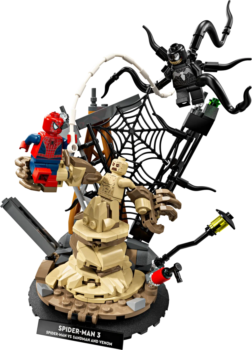 Конструктор LEGO Marvel 76334 Epic Battle: Spider-Man vs. Sandman