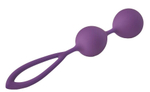 Фиолетовые вагинальные шарики Flirts Kegel Balls (Цвет: фиолетовый)
