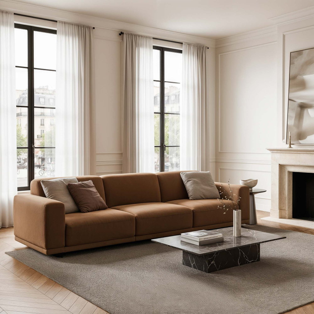 3-х местный нераскладной диван KYOTO KO-4