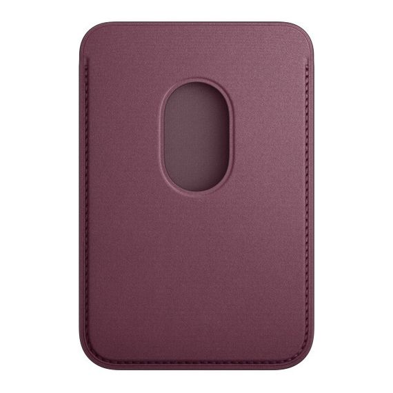 Чехол-бумажник Apple FineWoven MagSafe для iPhone (Mulberry)