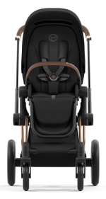 Коляска 2 в 1 Cybex Priam IV Rosegold complete Sepia Black
