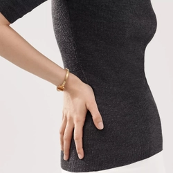 Браслет из золота 18к(750 проба) 💙Tiffany, коллекция T✨Premium exclusive✨В наличии