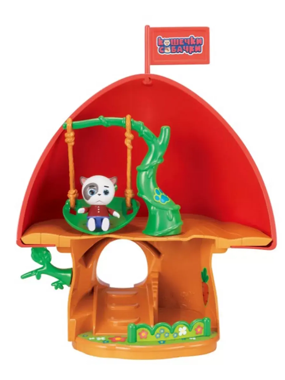 Набор игровой Кошечки-собачки Домик на дереве 39213