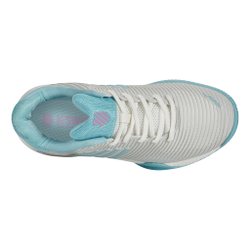 Женские теннисные кроссовки K-Swiss Hypercourt Express 2 Clay Court Shoe Women - White, Light Blue