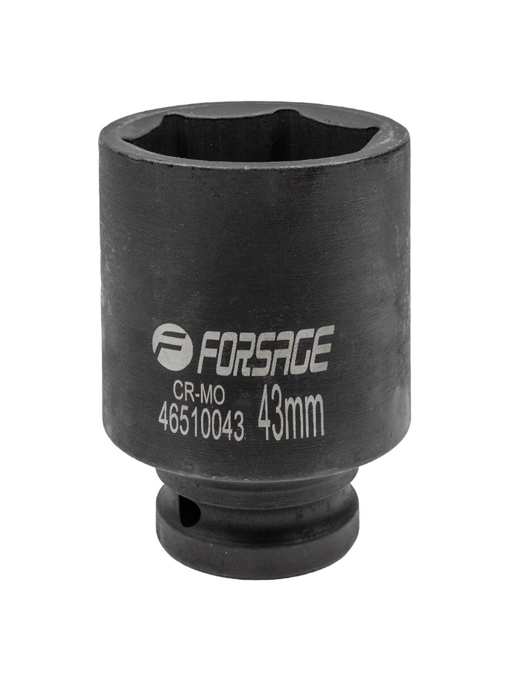 Головка ударная глубокая 3/4'', 43мм (6гр.) Forsage F-46510043