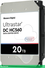 Жесткий диск WD Ultrastar DC HC560 20Tb 0F38785 (WUH722020BLE6L4)