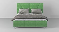 Кровать с системой хранения Naura