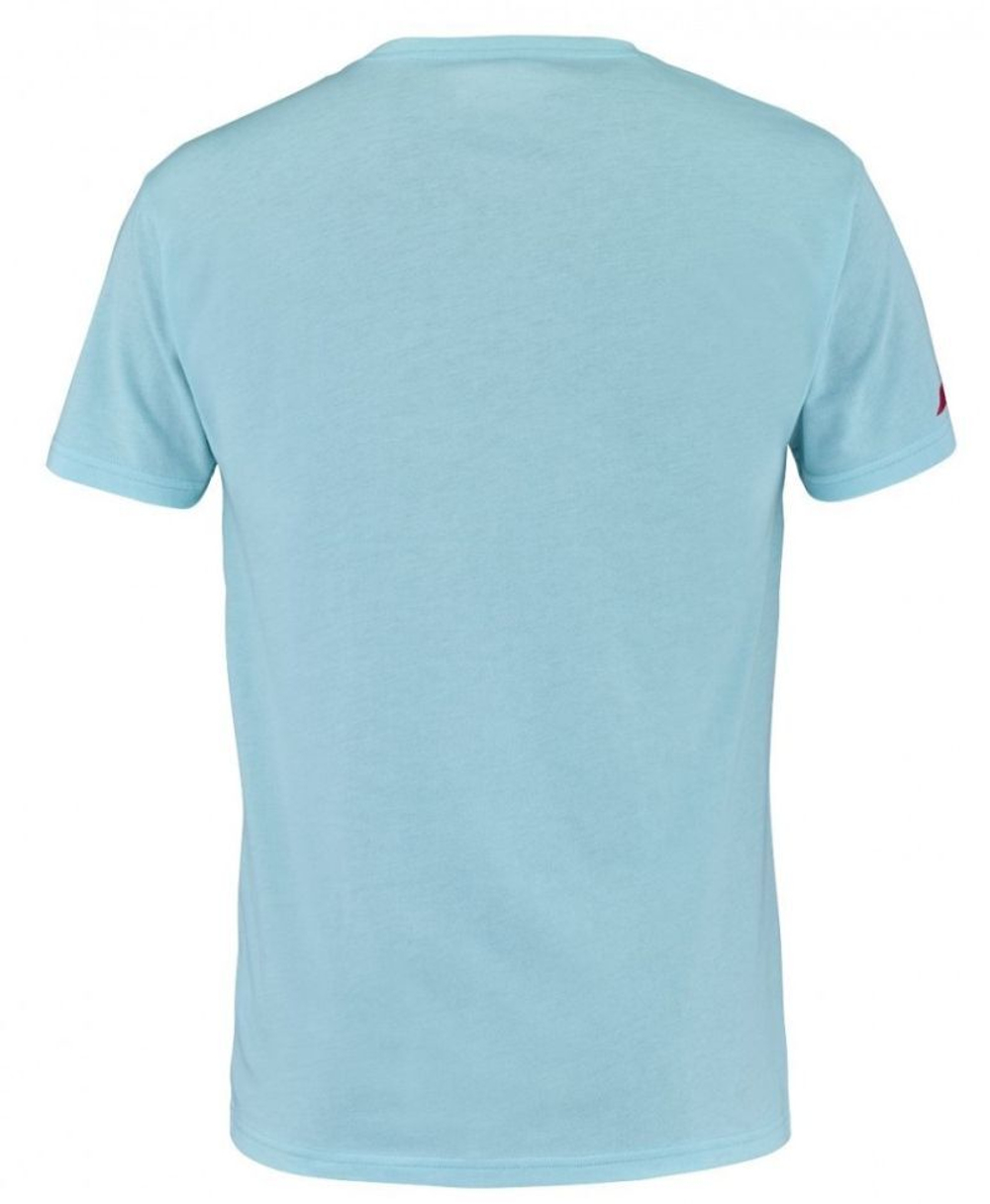 Мужская теннисная футболка Babolat Padel Cotton Tee Men - angel blue heather