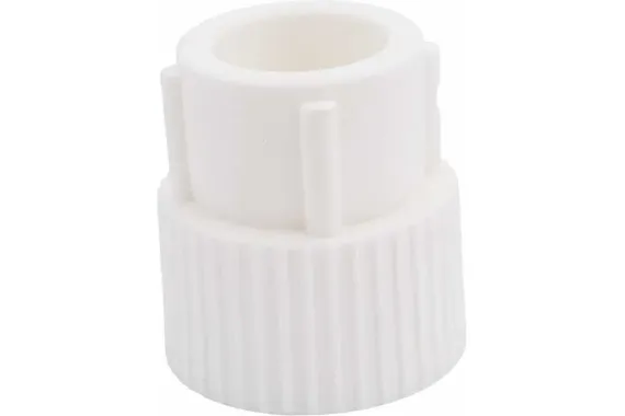 Муфта TEBO сварка ВР 20*1/2&quot; белая 35151