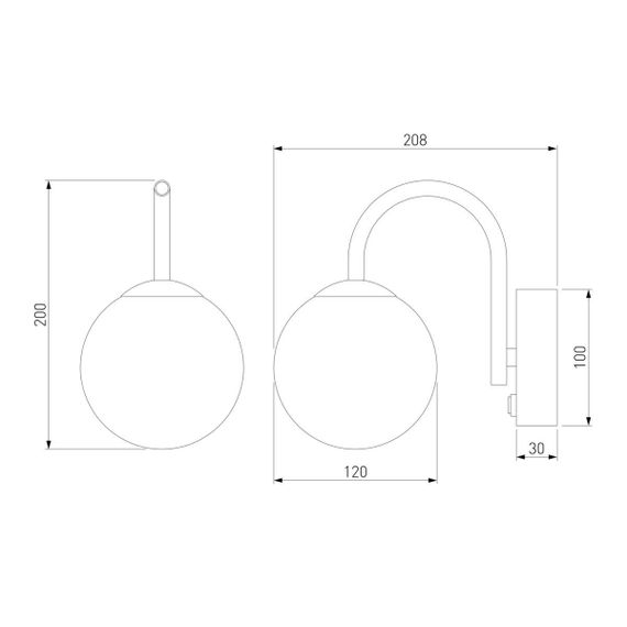 Бра Bogates Brook 359/1 латунь