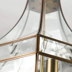 Citilux Гера-1 CL444130 Люстра подвесная витражная Бронза