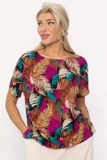 Блуза Кармен (желто-розовая) Б13723-30М LT Collection