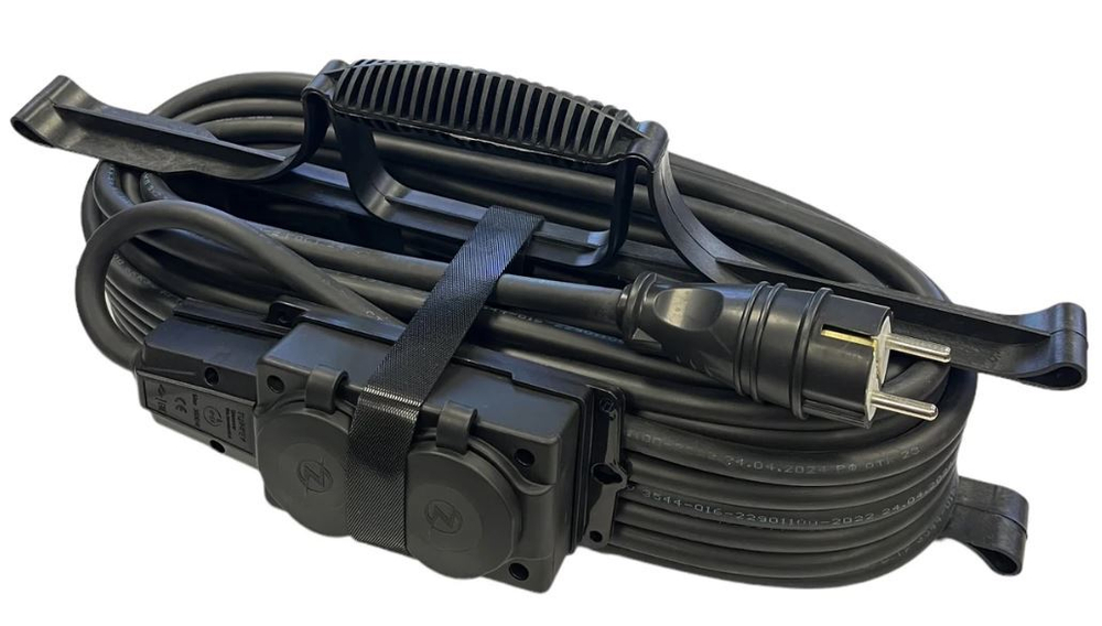 Удлинитель силовой iTOK i-CONNECT-COLOR-SUR-PVS-315-2-54-15-BLACK