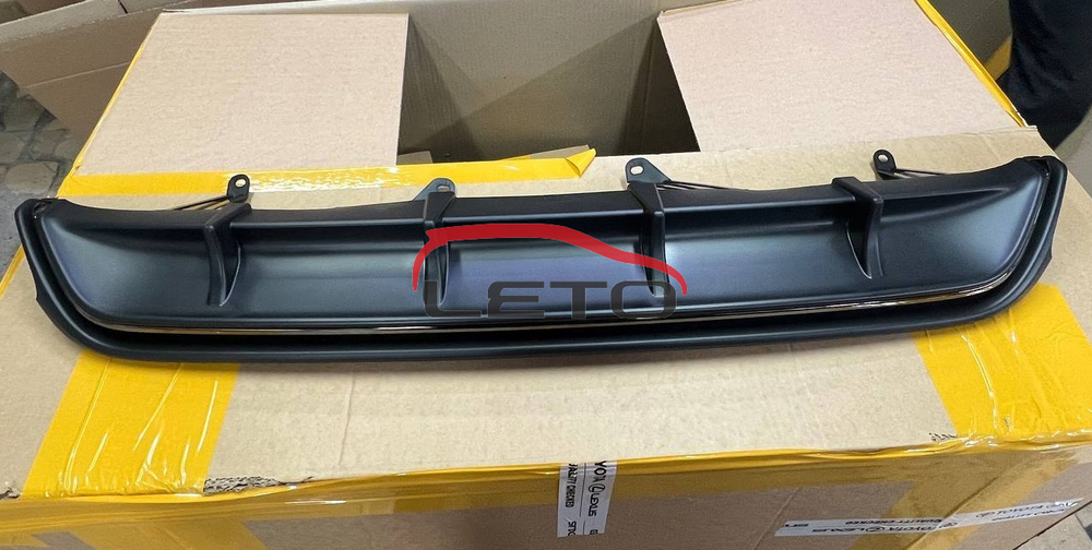 Накладка диффузор бампера (RE) (F-Sport) (с хромом) 52108-48080 5210848080