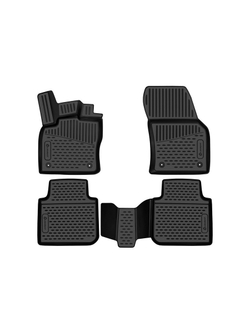 Коврики в салон для SKODA Kodiaq, 2017-, 4 шт. (полиуретан) ELEMENT3D4519210K