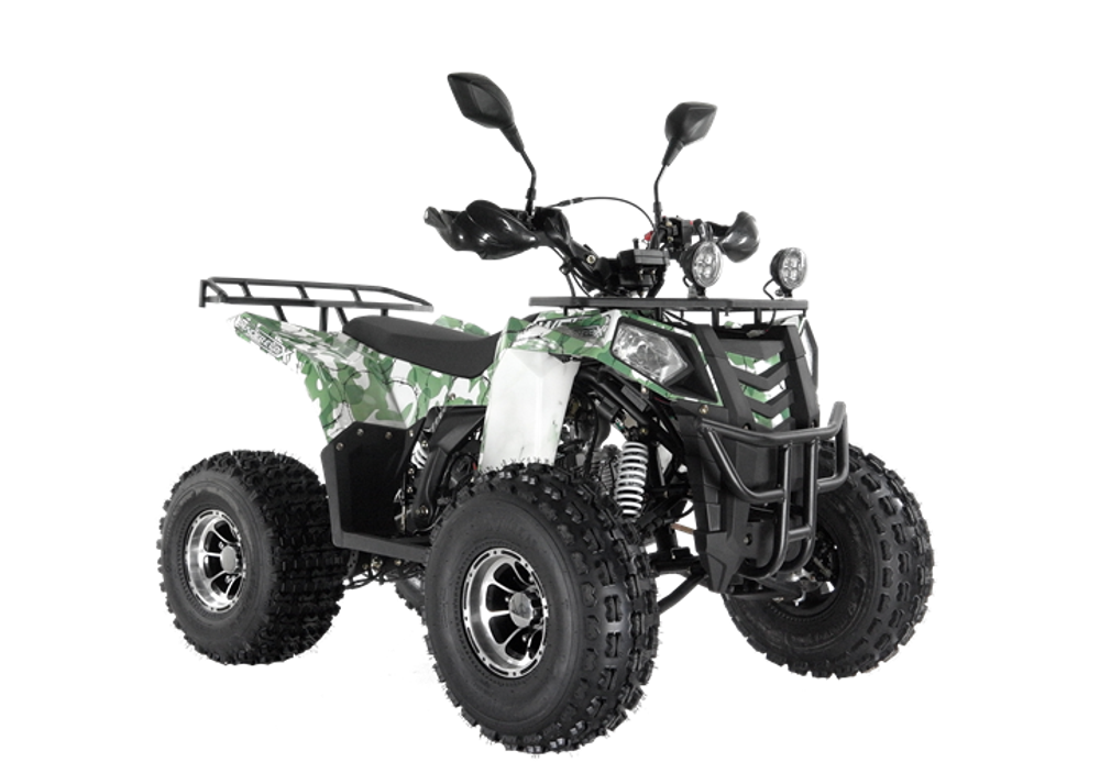 Квадроцикл Wels Thunder EVO-ST 125 куб/см 10 л.с колеса 8" цвет Камуфляж