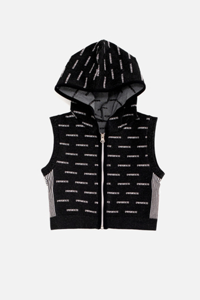 Кроп-топ бесшовный на молнии