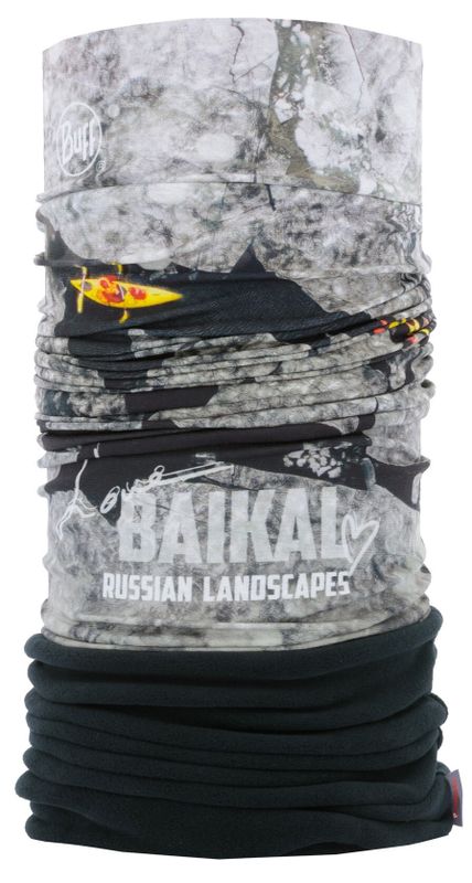 Шарф-труба трансформер Buff Polar Baikal/Black Фото 1