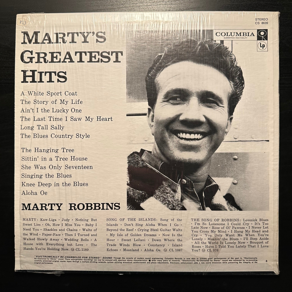 Marty Robbins - Marty's Greatest Hits (США)