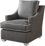 Стул Baker Bespoke Chair with Weltless Modern Slope T Arm