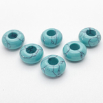 Бирюза (имитация), размер 14 мм, цена за 1 шт