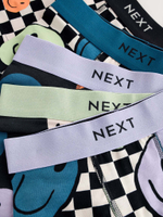 Трусы для мальчика Next AA7-501, 10 шт., Черный, Белый, Сиреневый