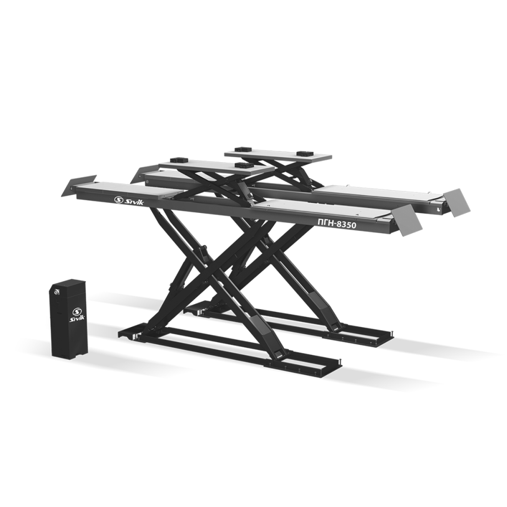Ножничный электрогидравлический подъемник ПГН-8350 Серый RAL7016