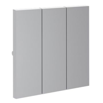 Клавиши для выключателя/переключателя трехклавишного, S70 (серый)