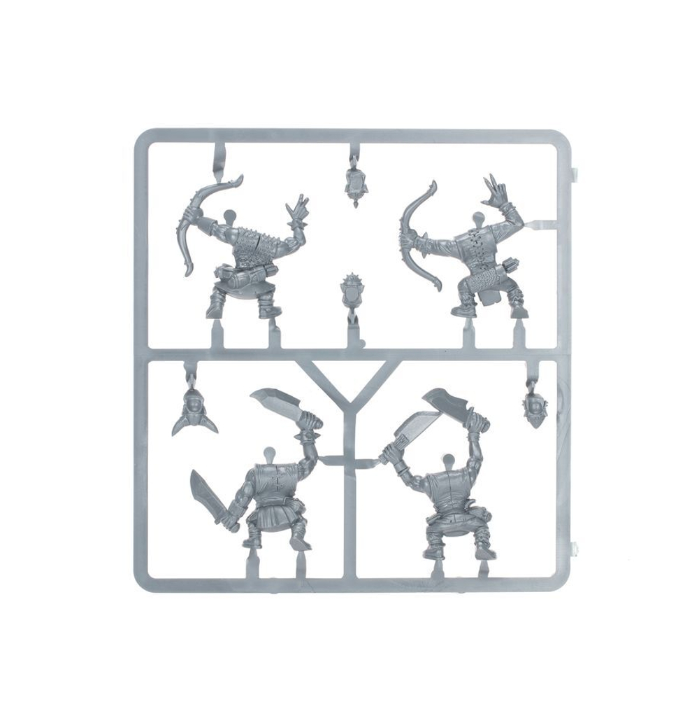 Warhammer The Old World - Orc & Goblin Tribes: Orc Boyz & Orc Arrer Boyz Mobs