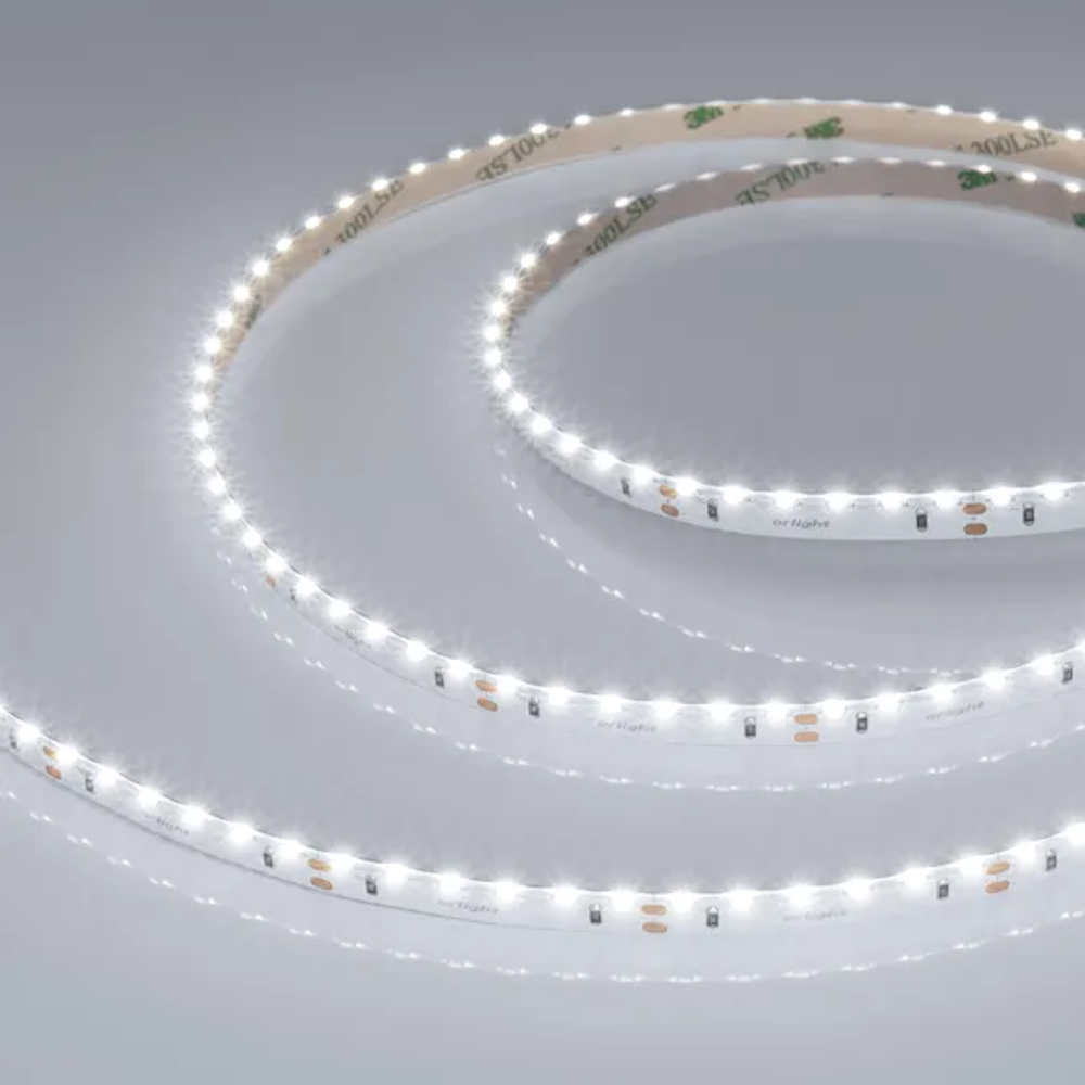 Светодиодная лента RS-S120-8mm 24V White6000 (9.6 W/m, IP20, 3014, 5m) (Arlight, боковое свечение) 039428