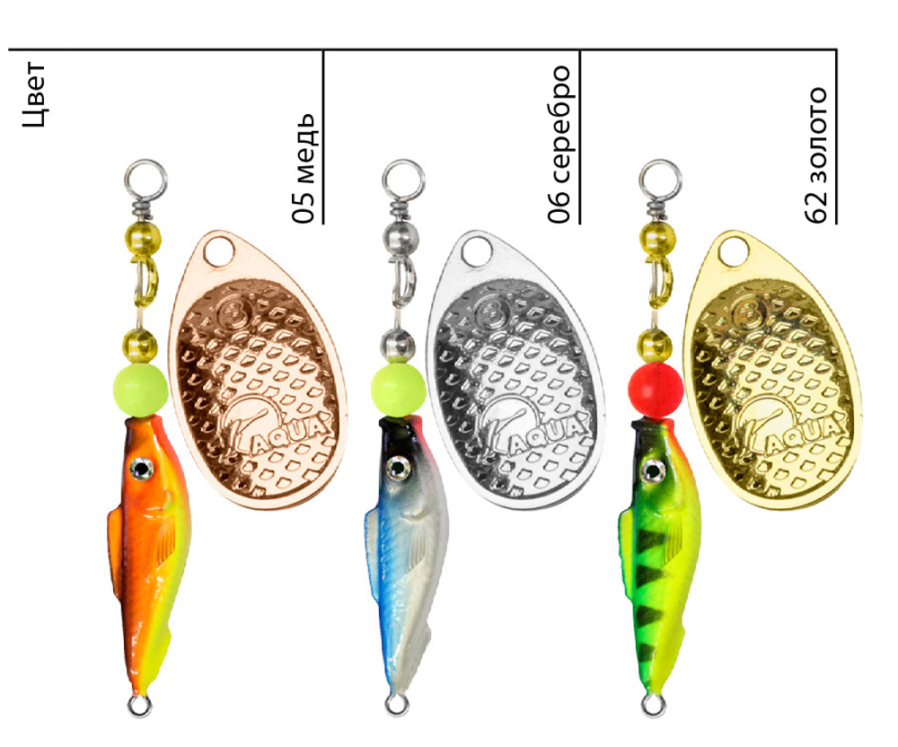 Блесна вертушка FISH COMET-2 9,0g, цвет 06