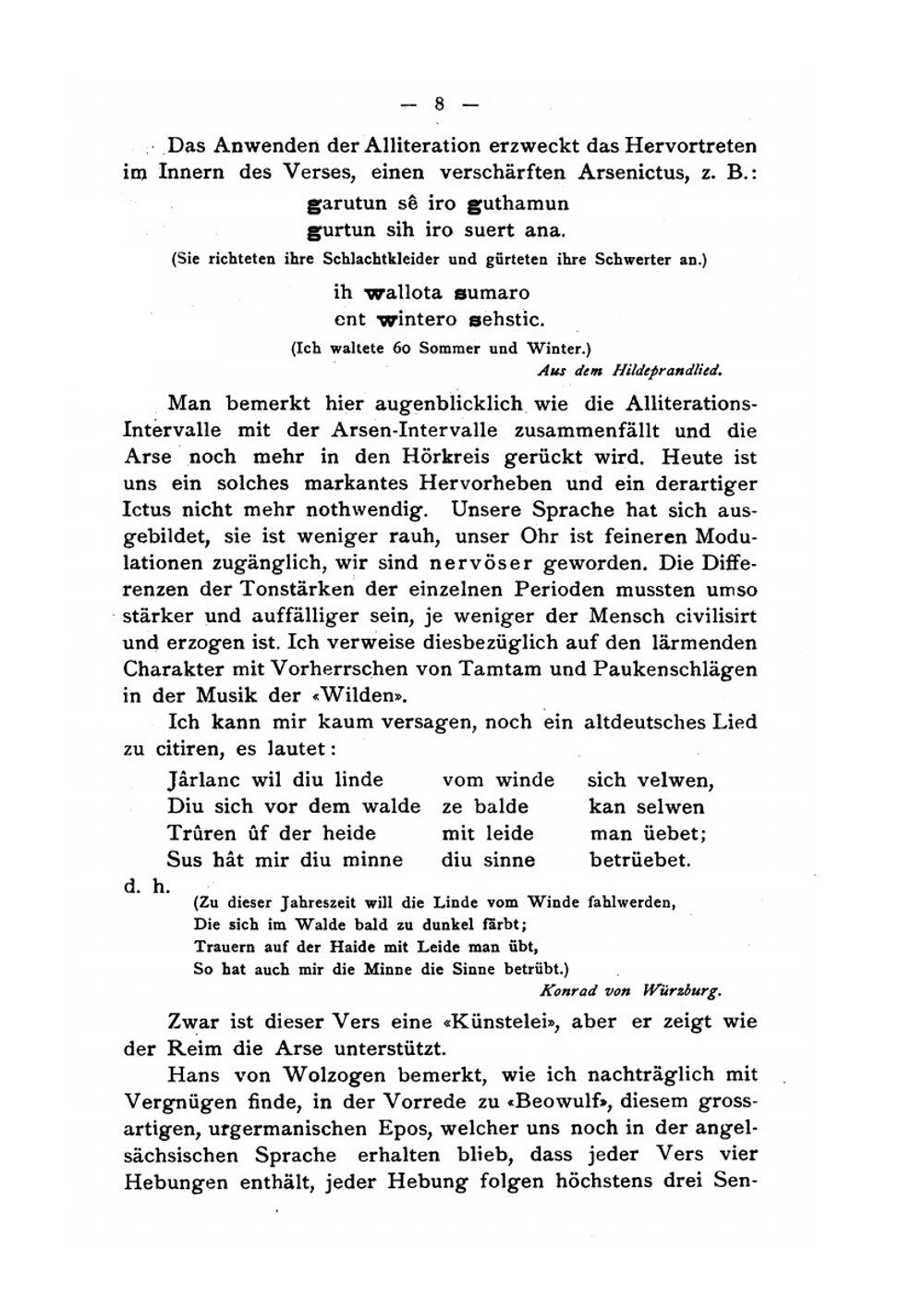 Beurtheilung Und Begriffsbildung Der Zeit-Intervalle. in Sprache, Vers Und Musik Psychophilosophische Studie Vom Standpunkte Der Physiologie | Alfred Justus Dutczynski