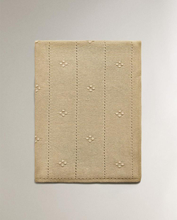 ZARA HOME ДЕТСКИЙ ВЯЗАНЫЙ ПЛЕД, ЗЕЛЕНЫЙ